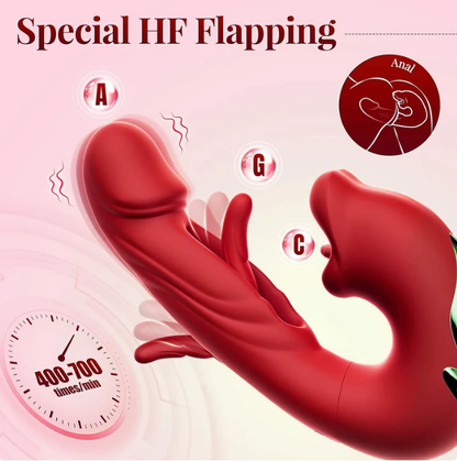 🔥 Limited-Time 70% OFF 💋 Luvora™ 2026 Upgraded 4-in-1 Flapping & Licking Vibrator