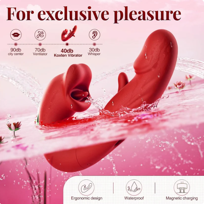 🔥 Limited-Time 70% OFF 💋 Luvora™ 2026 Upgraded 4-in-1 Flapping & Licking Vibrator
