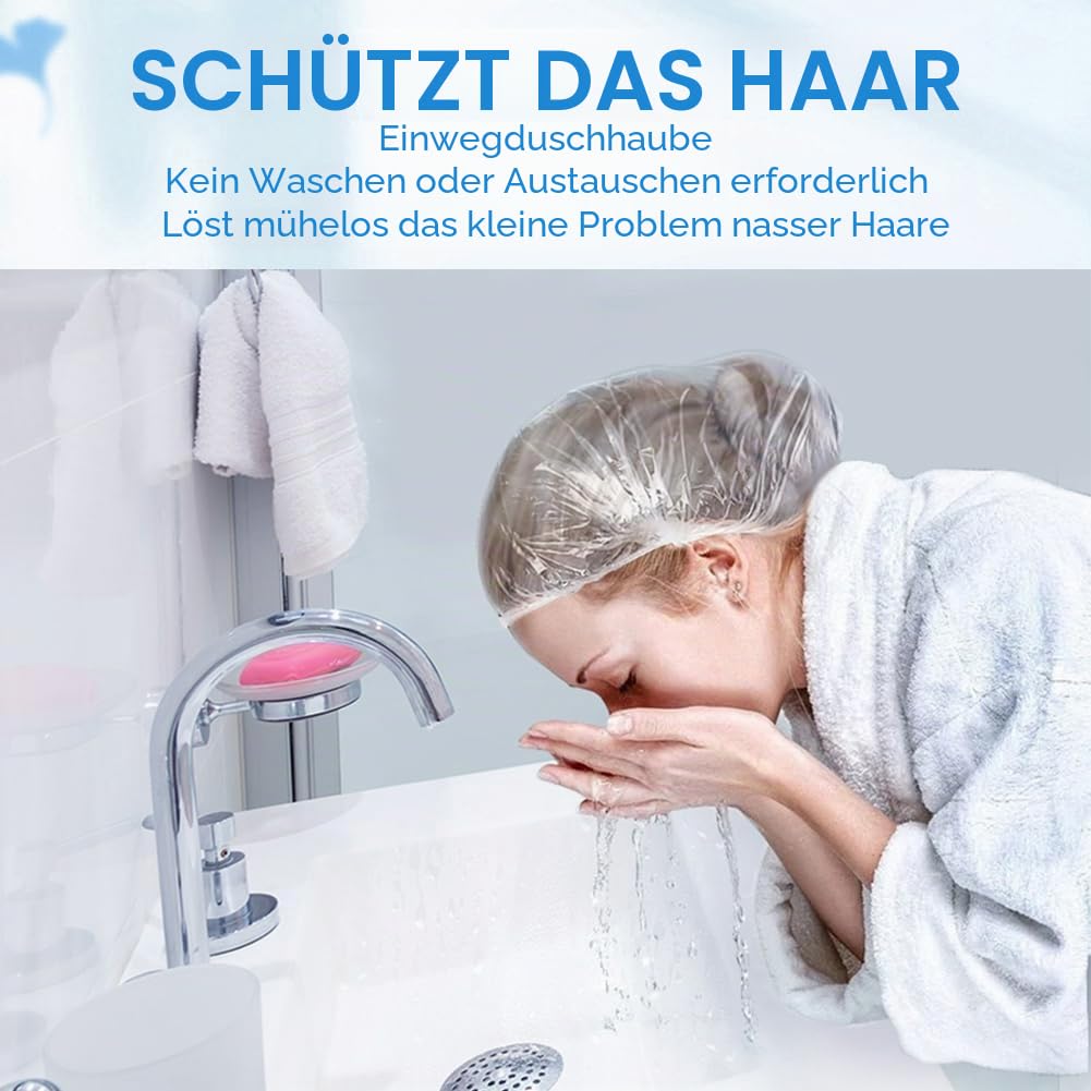 Einweg-Duschhauben 50 Stück