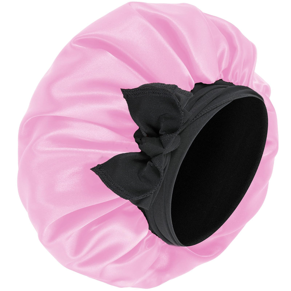 Satin-Schlafhaube mit Band